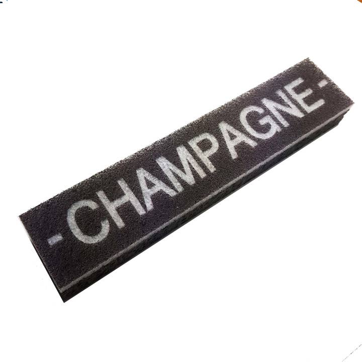 CLEANING SPONGE FOR FLUTES -FV13 CHAMPAGNE for wholesale by IDEPONGES