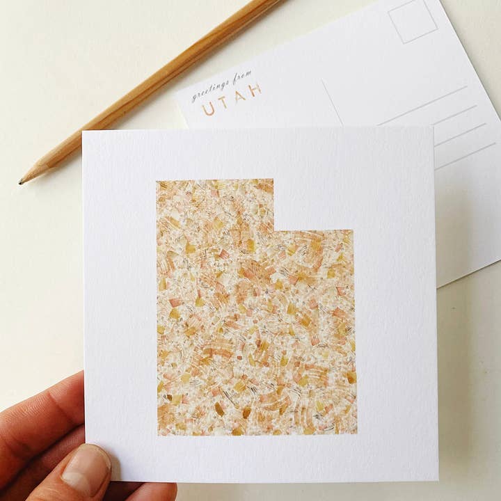 Utah State-karta Vykort för wholesale av Turn-of-the-Centuries