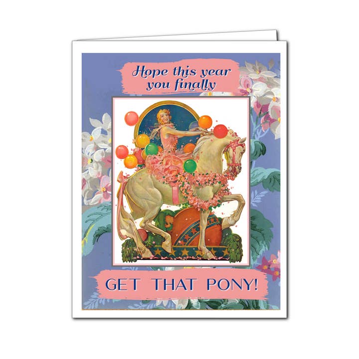 Ümlaut Brooklyn - Venta al por mayor Tarjetas de cumpleaños - Consigue Ese Pony - Tarjeta de Felicitación de Cumpleaños2