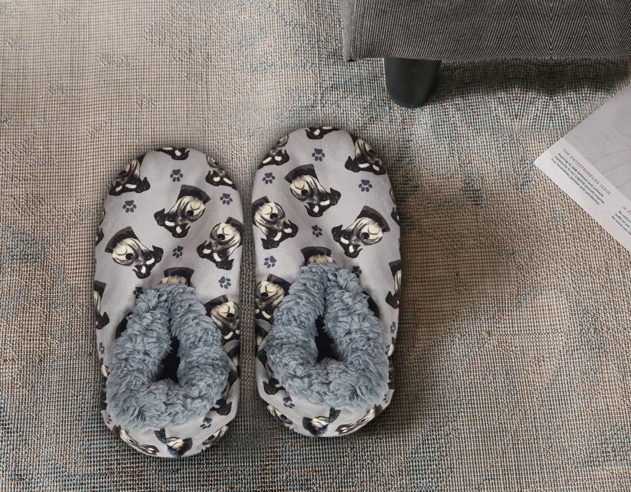 E&S Pets - Venta al por mayor Zapatillas para casa - Mujer - Zapatillas Schnauzer2