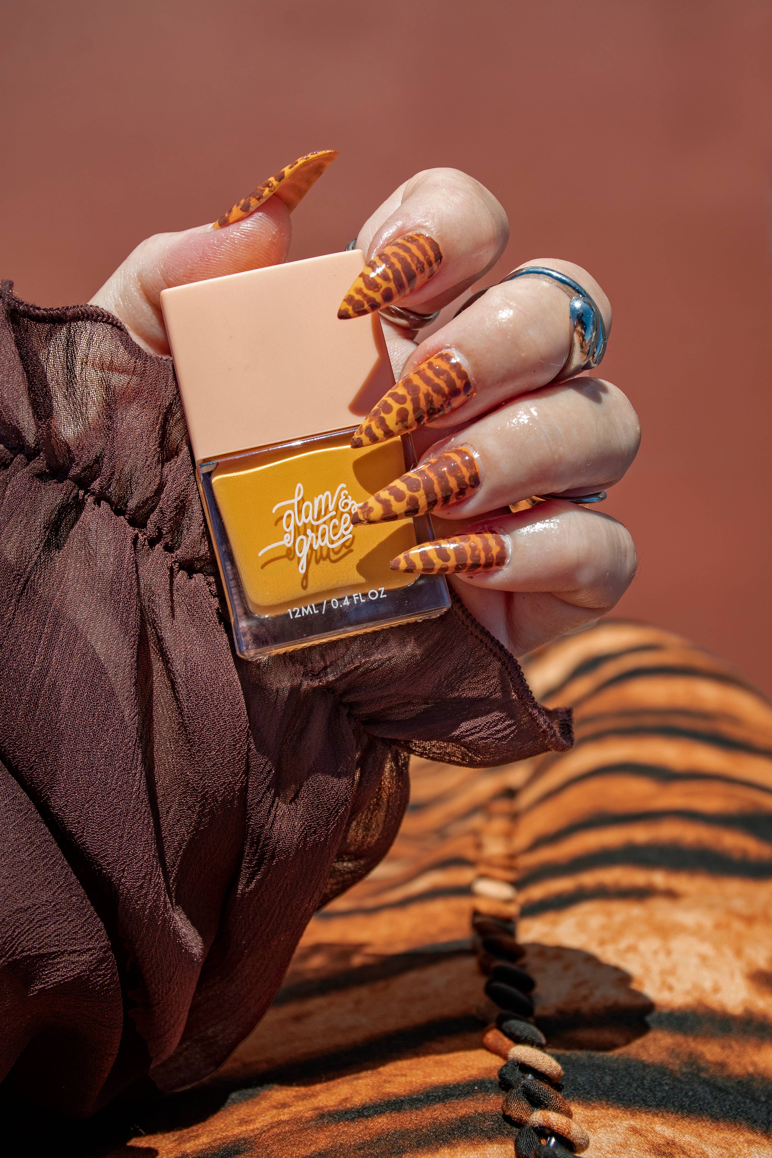 Glam & Grace - Wholesale Nail Polish - Non-Toxic Nail Polish - Marigold3