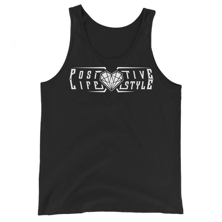 Positive Lifestyle Tank - Zwart voor wholesale door Positive Lifestyle Clothing