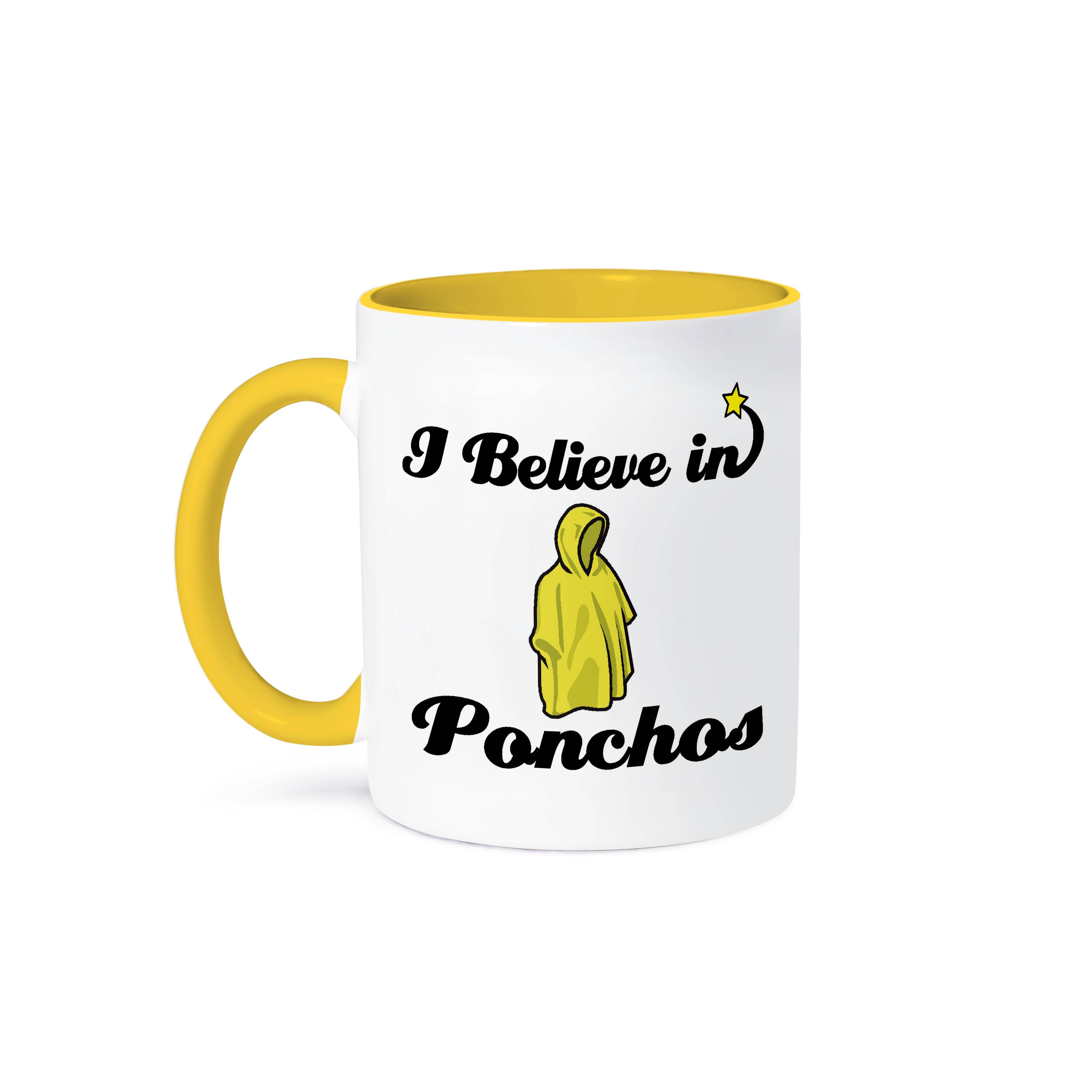 3dRose – wholesale Coffee mug – 3dRose, I Believe In Ponchos, Mug0