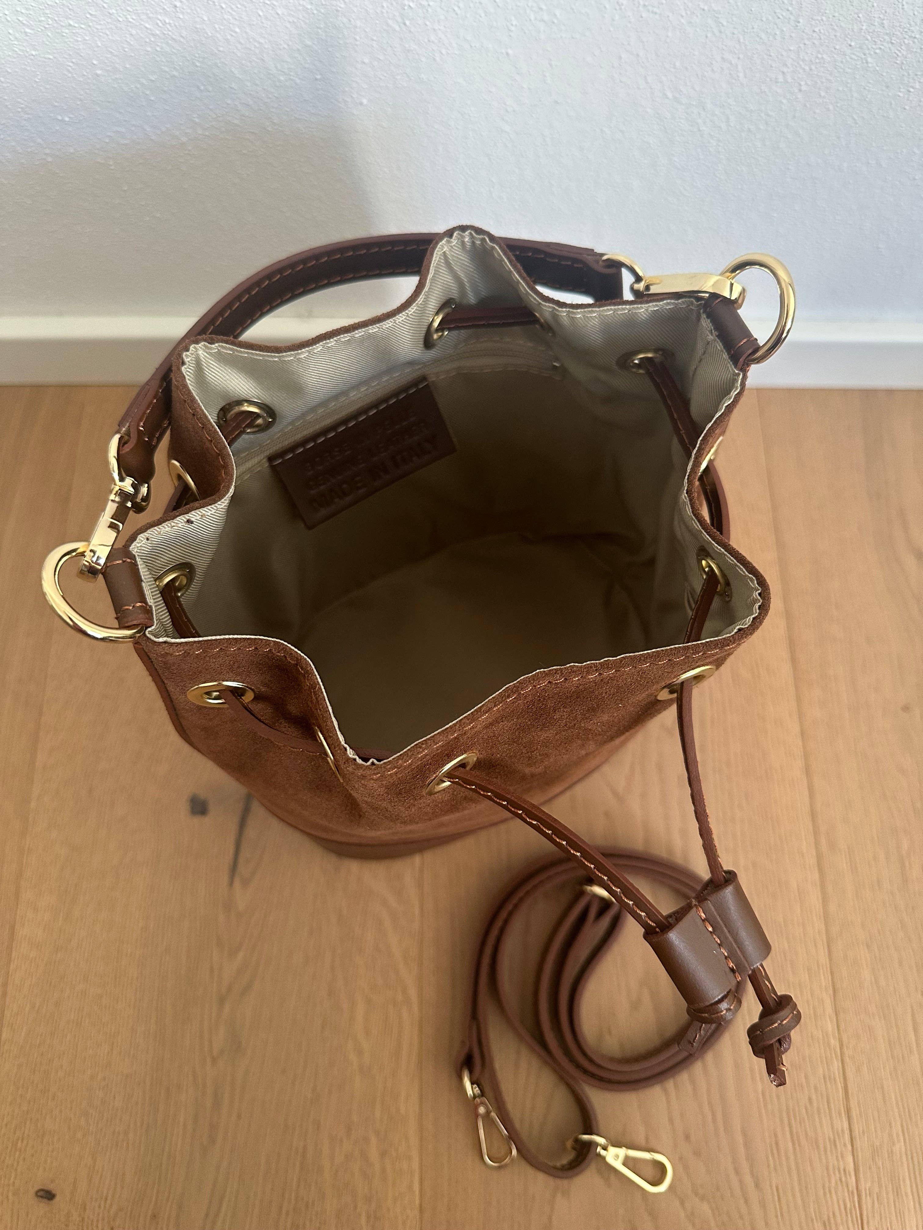 Zhade – Bolsa de ombro – Mulher por atacado – BALDE CLÁSSICO - CAMURÇA12