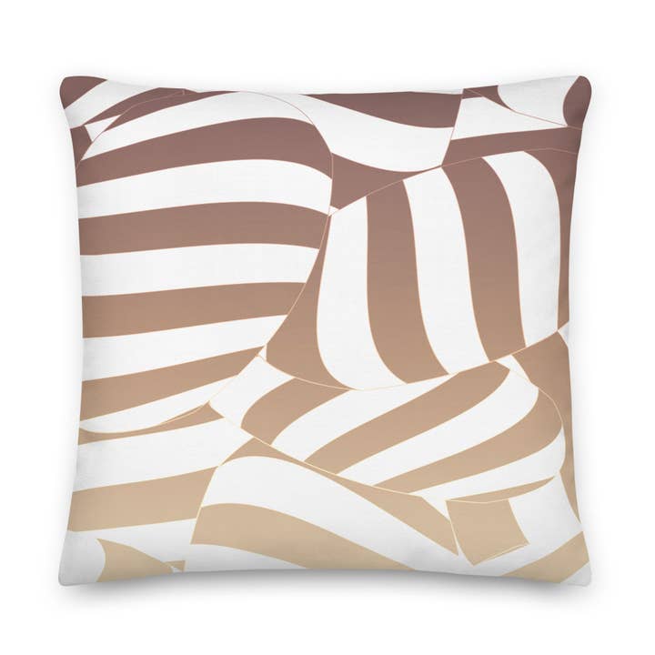 Bare Rhythm - Throw Pillow for wholesale by softcore interiors