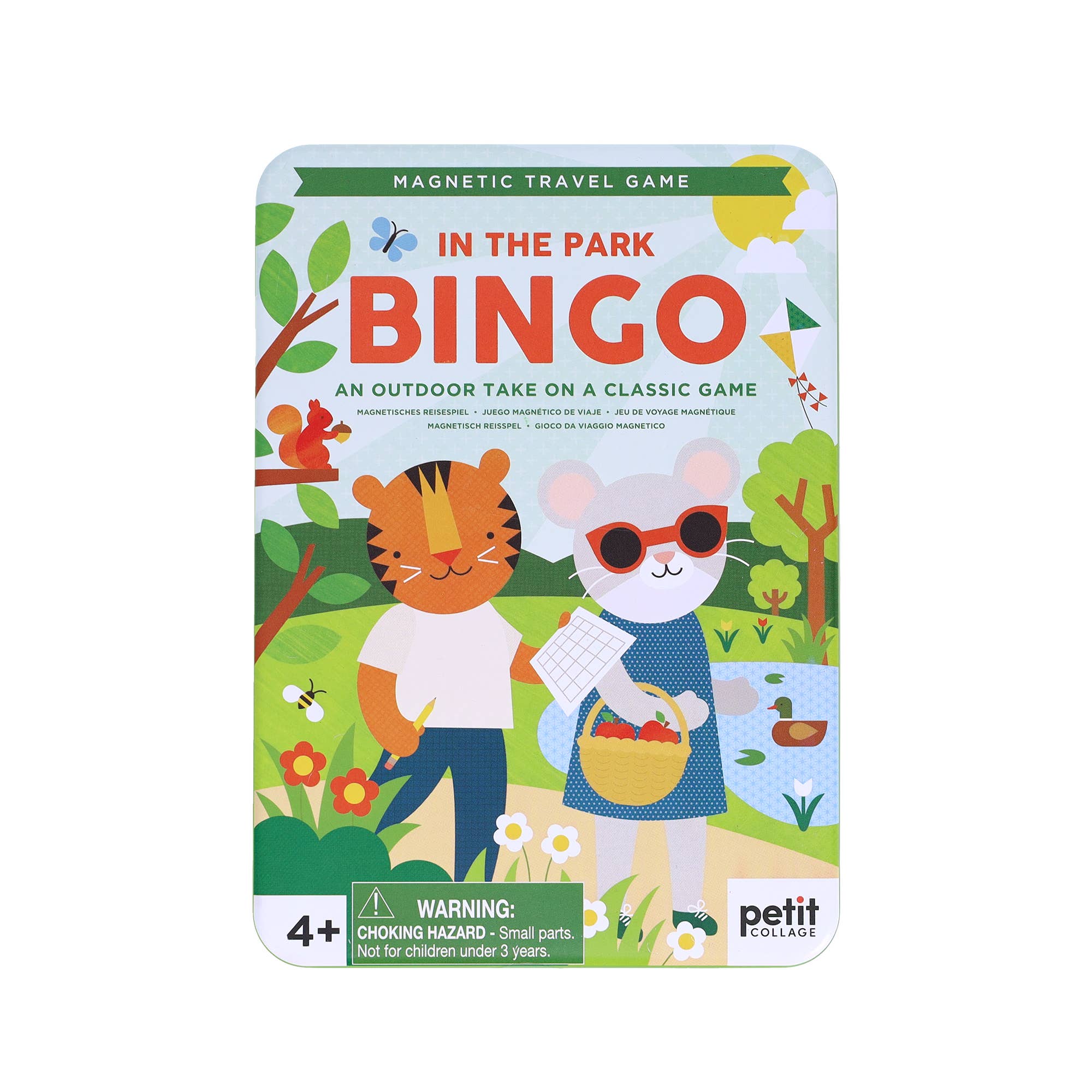 Chronicle Books - Wholesale Brain Game - Kids - In The Park Bingo Magnetic Travel Game3