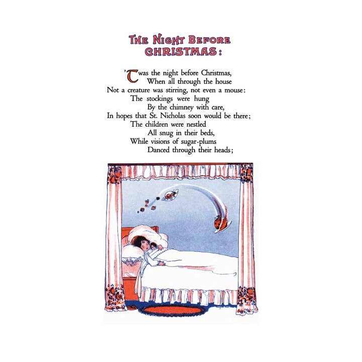 Laughing Elephant Books - Wholesale Preschool Book (3-5) - The Night Before Christmas - Children's Picture Book-Vintage1