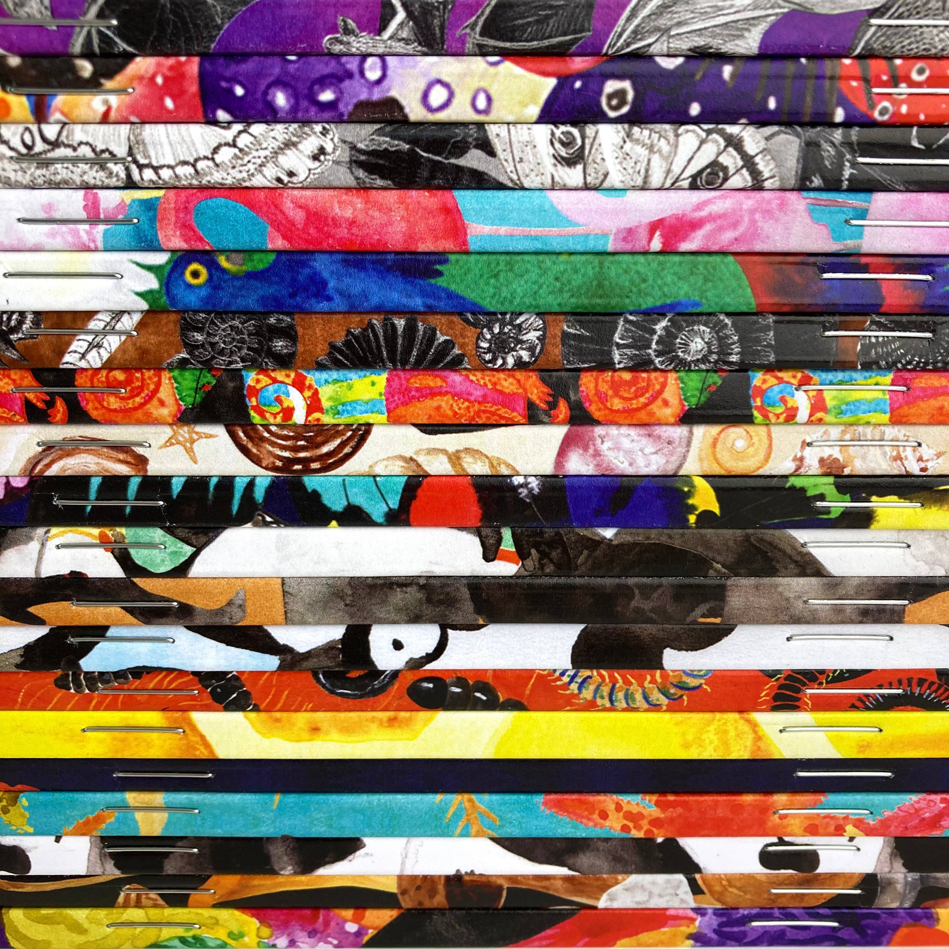 Bison Bindery – Engroshandel Dagbog – Sleuth of Sloths A5 Genbrugspapir Notesbog - 76 Linjerede Sider4