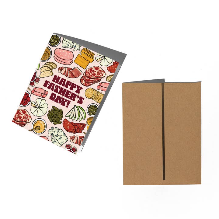 Boss Dotty Paper Co. - Wholesale Father's Day Card - Charcuterie Father's Day Card