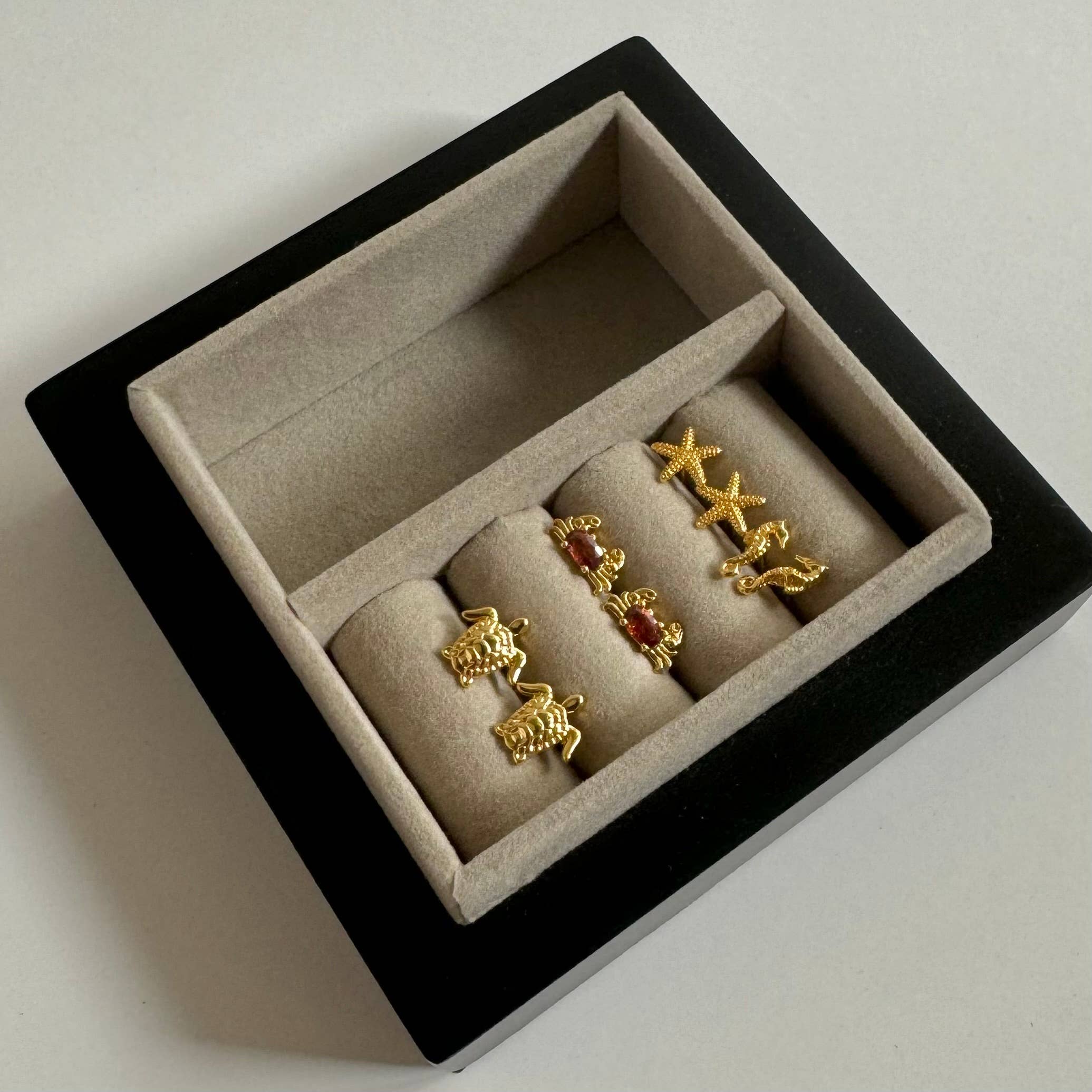 Namaste Jewelry - Vente Clous d'oreille - Goujons tortues1