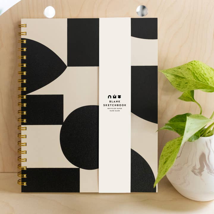 Worthwhile Paper – Caderno de desenho/bloco de desenho por atacado – Caderno de Desenhos de Geometria Contraste3