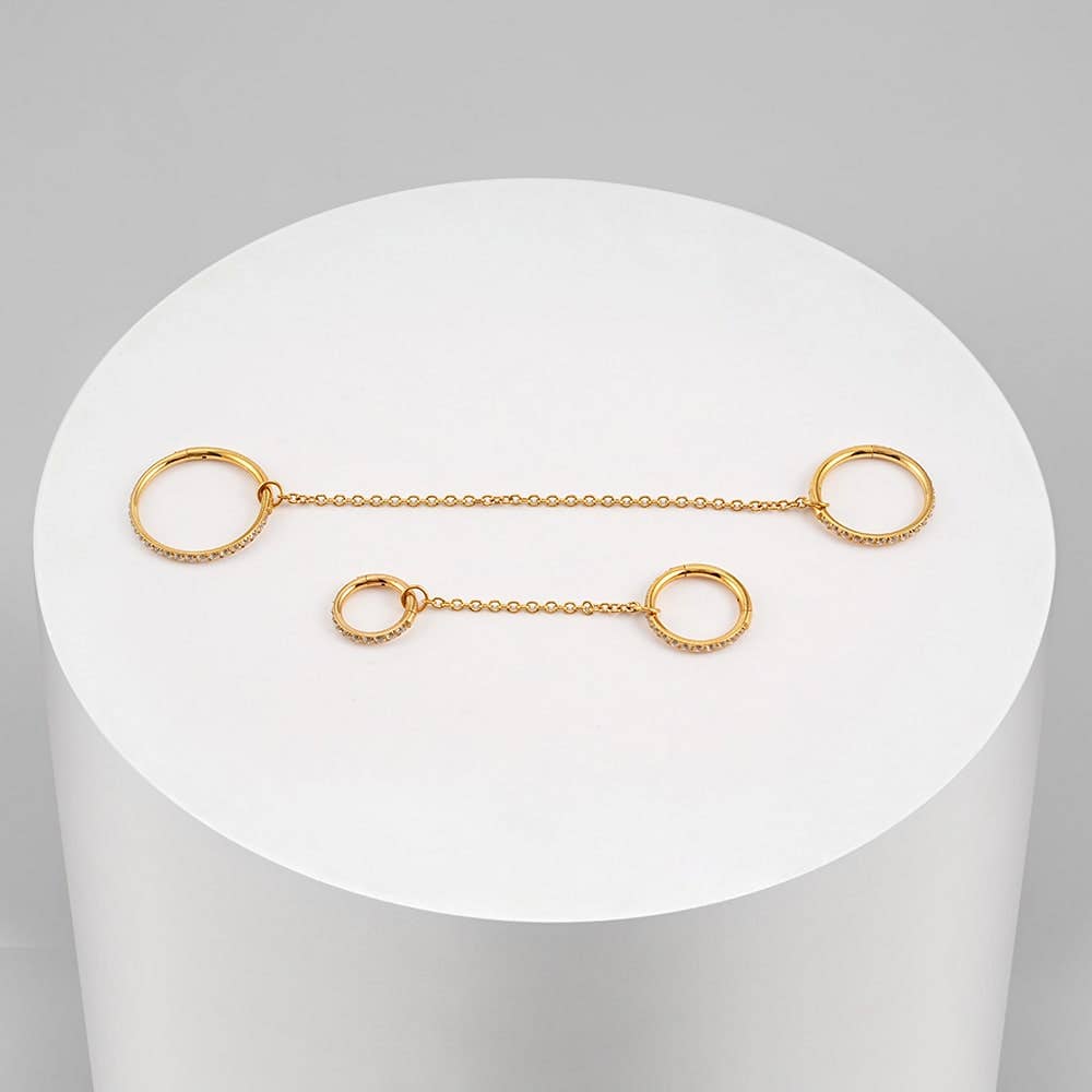 Schmuckgroßhandel - Wholesale Link & Chain Necklace - Chain for piercings & earrings15