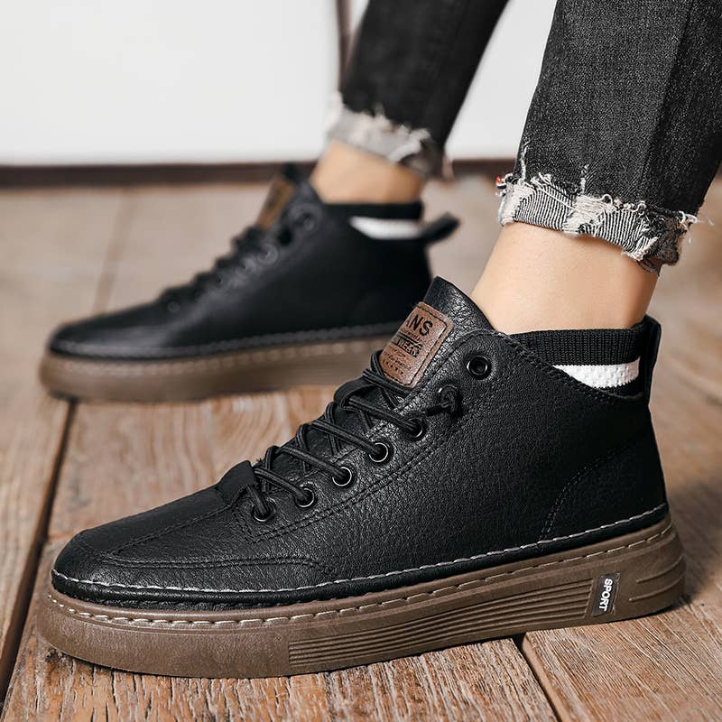 Calseosvic - Wholesale Lifestyle Sneakers - Men's - Fashionable and versatile mid-top shock-absorbing shoe2