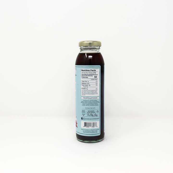 Coffee Man – wholesale Iskaffe/kallbryggt kaffe – 10 oz kall bryggflaska - chokladkörsbär