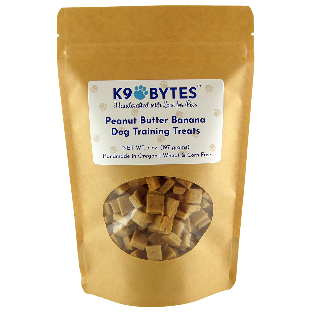 K9 Bytes, Inc. – Engroshandel Godbid - Hund – Jordnøddesmør og banan træning godbidder3