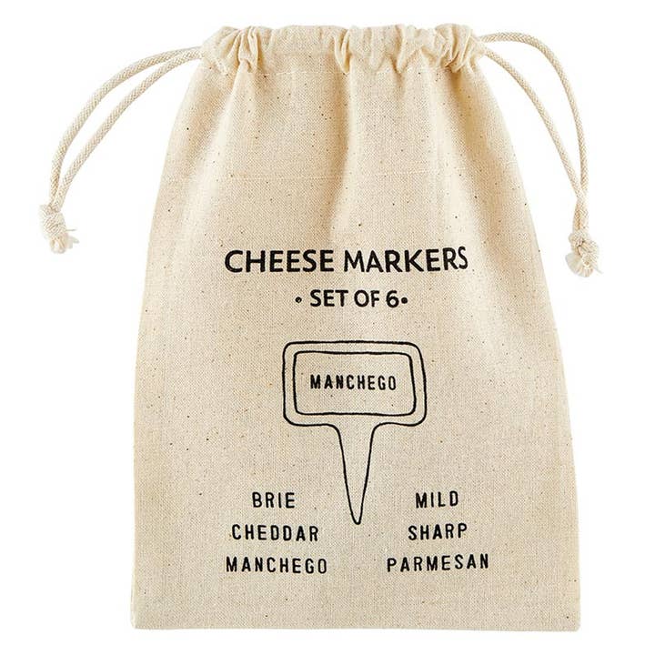 Santa Barbara Design Studio by Creative Brands - Wholesale Cheese Spreader - Ceramic Cheese Markers - Set of 6