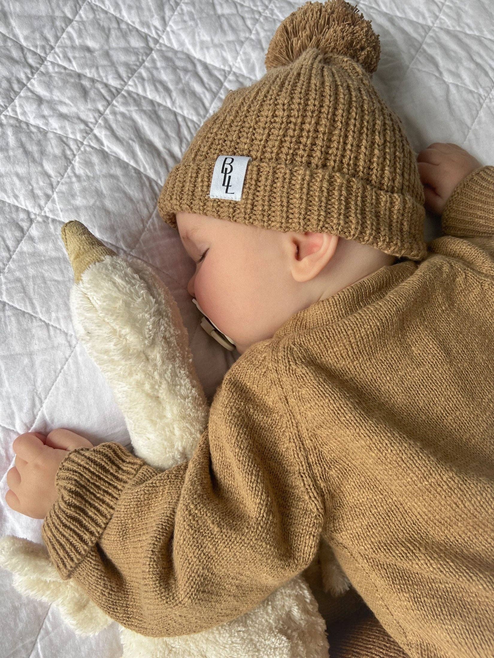 Brave Little Lamb the Label - Wholesale Newborn/Knit Hat - Baby - Luxe Knit Beanie2