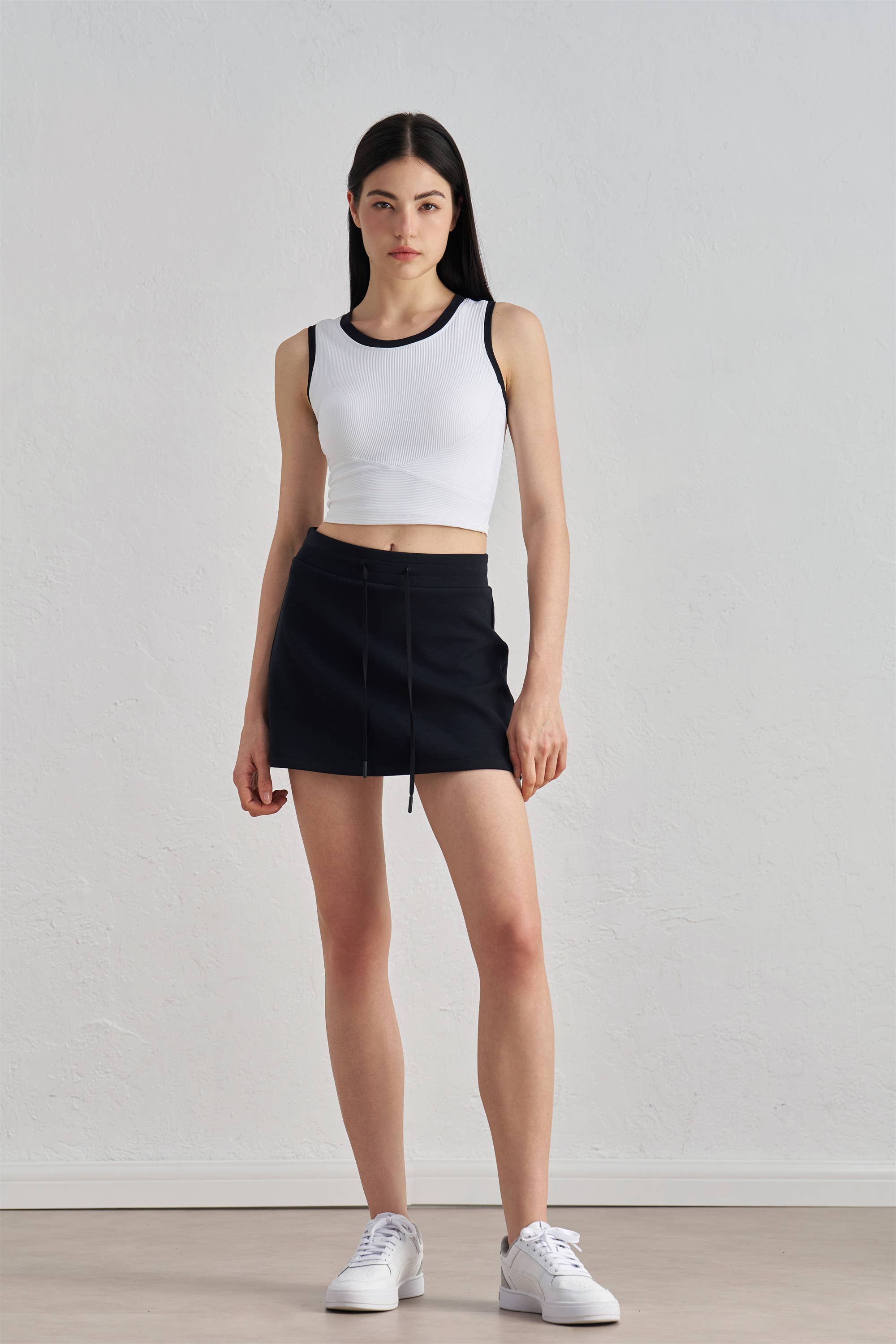 91thelabel - Vendita all'ingrosso Canotta - Donna - Canotta a coppa sagomata a costine Malibu39