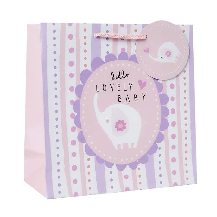 Bolsa de regalo mediana para niña bebé para venta al por mayor de Belly Button Designs