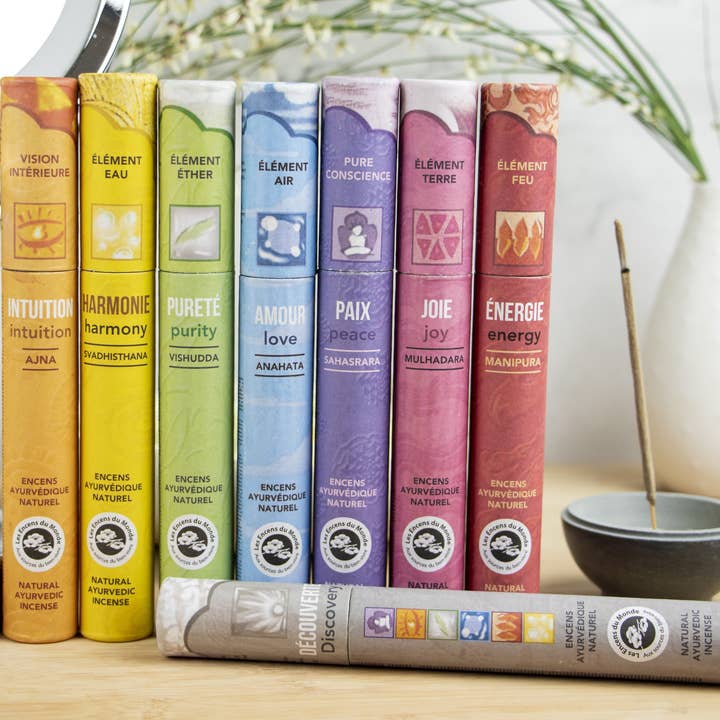 Incienso indio en varitas ayurvédicas para venta al por mayor de AROMANDISE