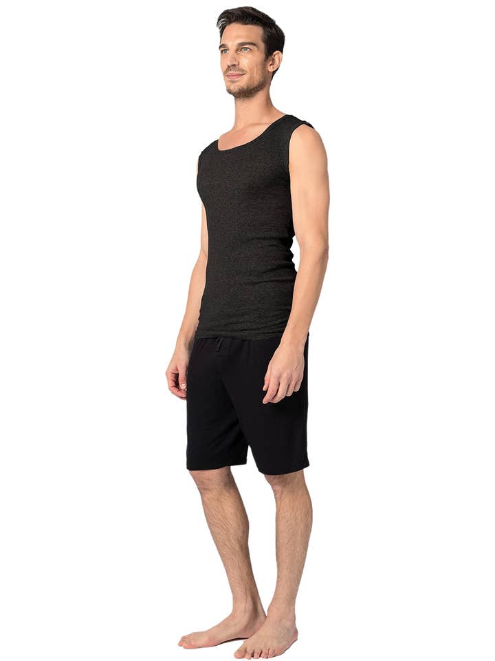 I-Wear Brands - Vendita all'ingrosso Canotta - Uomo - Canotta intima da uomo in 100% cotone a costine, confezione da 101