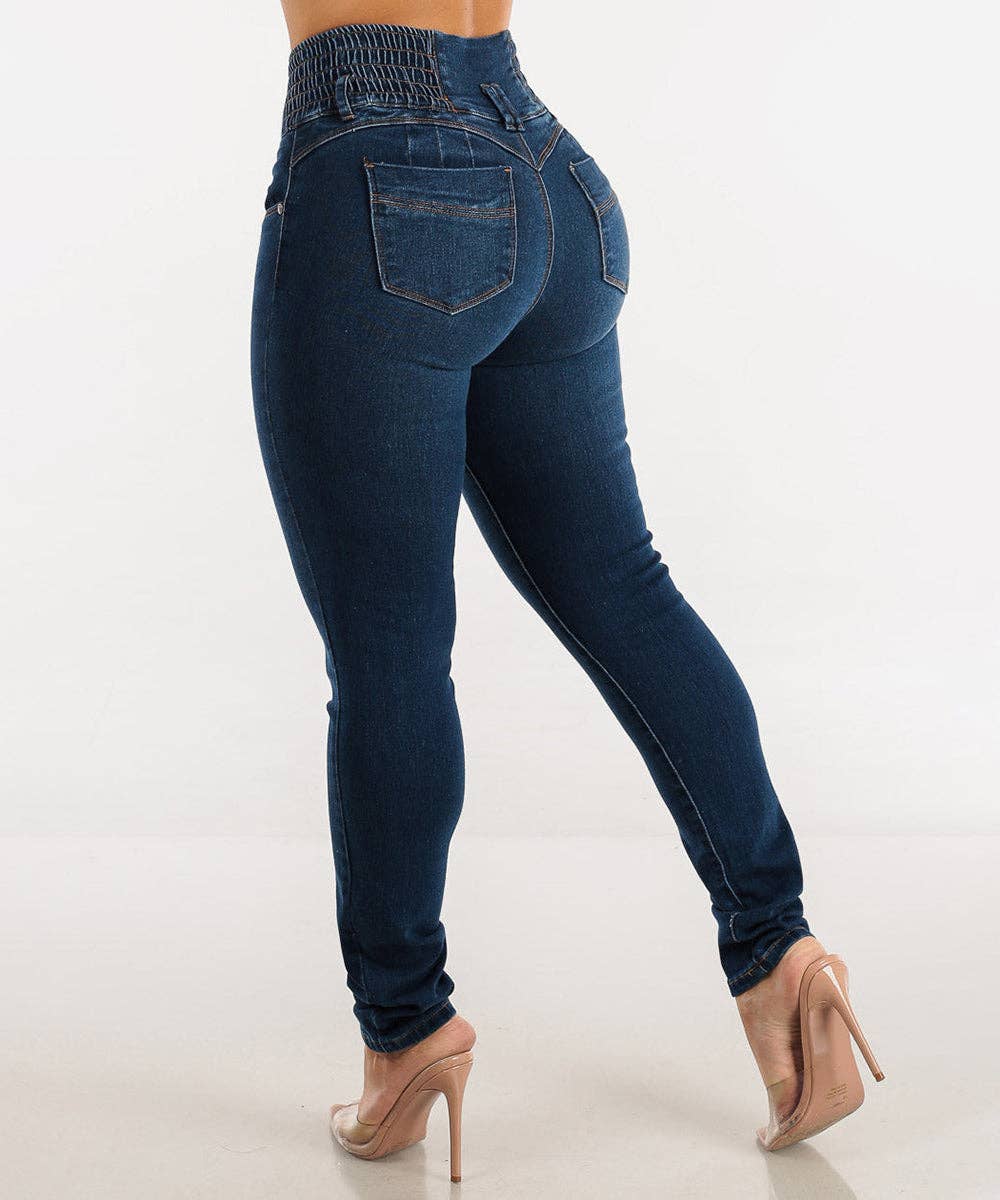 Aria Romance - Wholesale Jeans - Women's - High-Waist Sculpting Skinny Jeans9