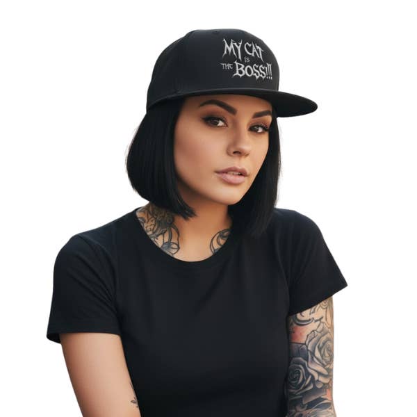 Casquette Snapback - Collection My Cat is the Boss pour la vente par Got.arts-clothingltd