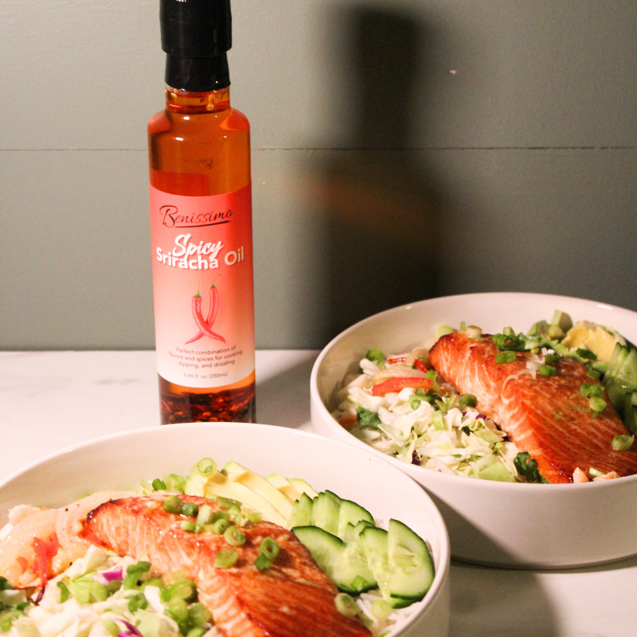 Benissimo - Wholesale Olijfolie - Sriracha Olie 8,45 oz6