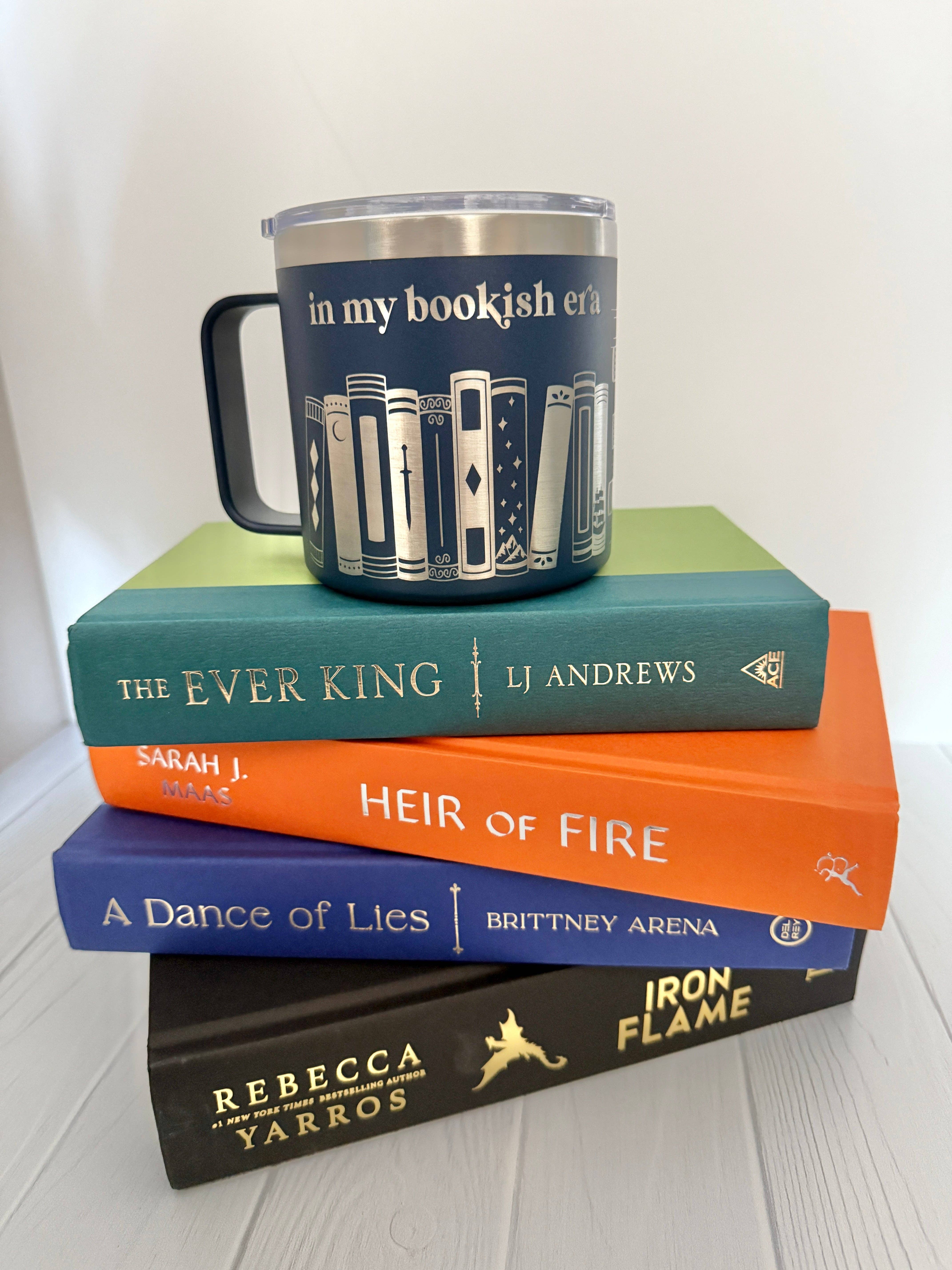 zoo&roo - Wholesale Insulated Mug/Tumbler - In My Bookish Era stainless steel mug2