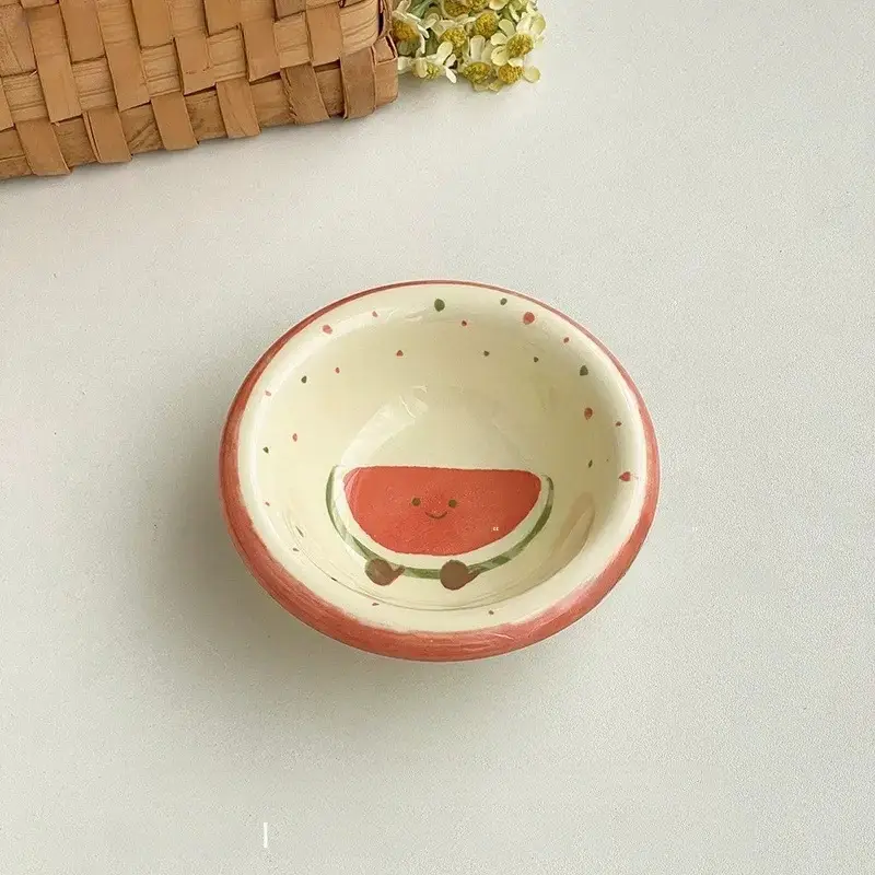 Otterware - Wholesale Condiment/Dip Bowl - Hand-Painted Fruit & Pastry Ceramic Dipping Bowls2
