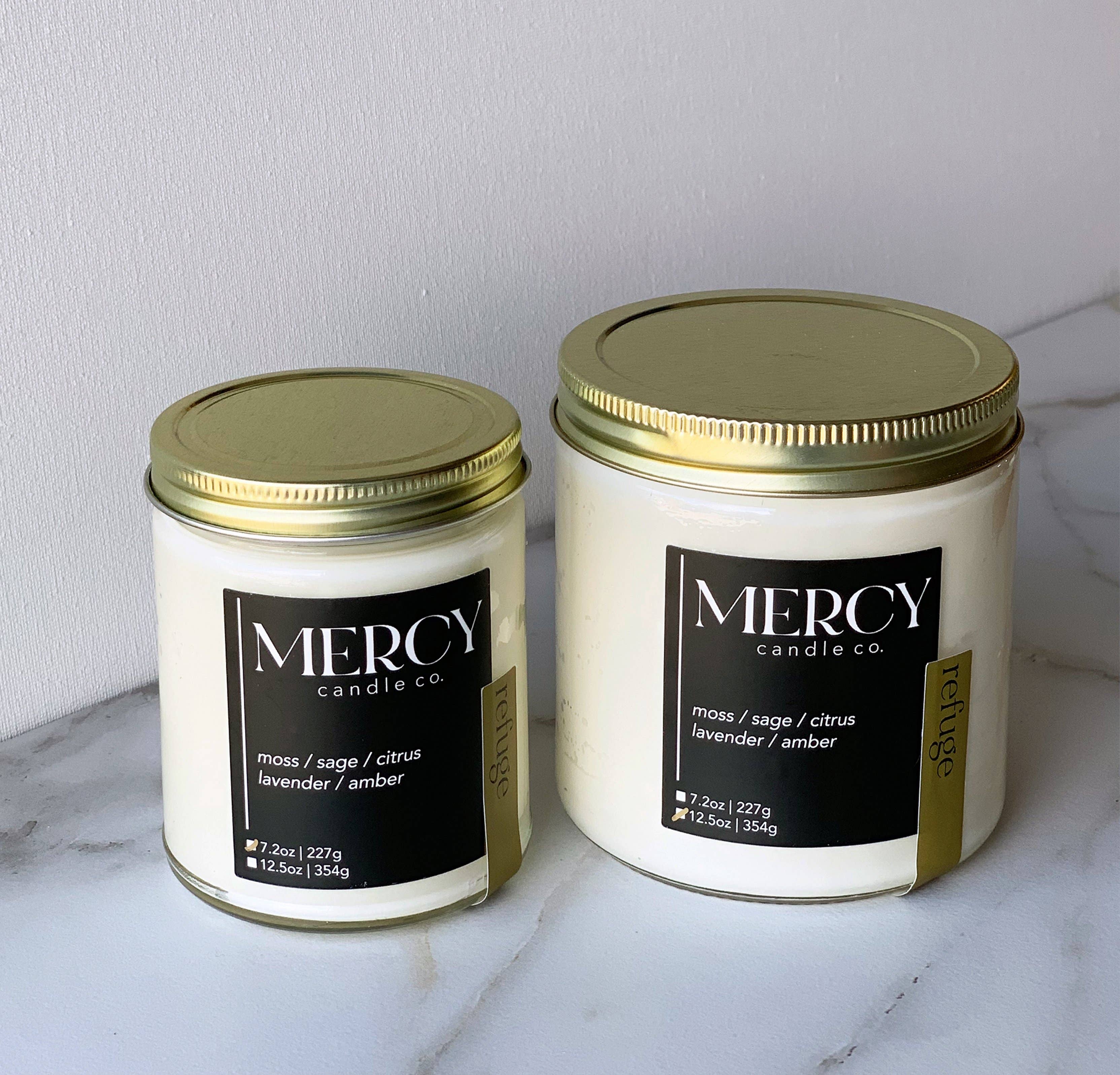 Mercy Candle Co. - Wholesale Jar/Filled Candle - Refuge Signature Candle3
