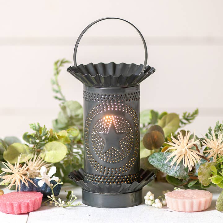 Irvin's Tinware - Wholesale Wax Warmer - Mini Wax Warmer with Regular Star in Country Tin
