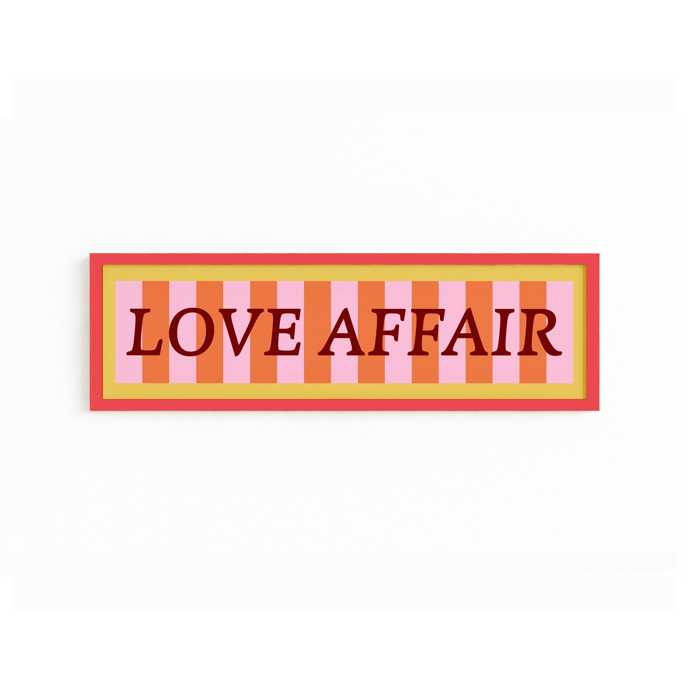 Maddison Ball Creative - Wholesale Art Print - Love Affair Panoramic Framed Print11