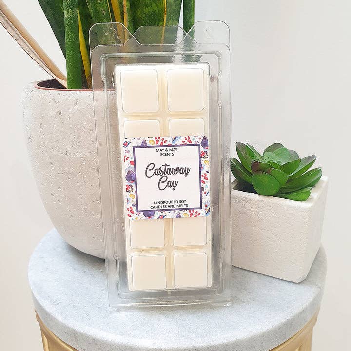 Castaway Cay Wax Melt Snap Bar for wholesale by May & May Scents