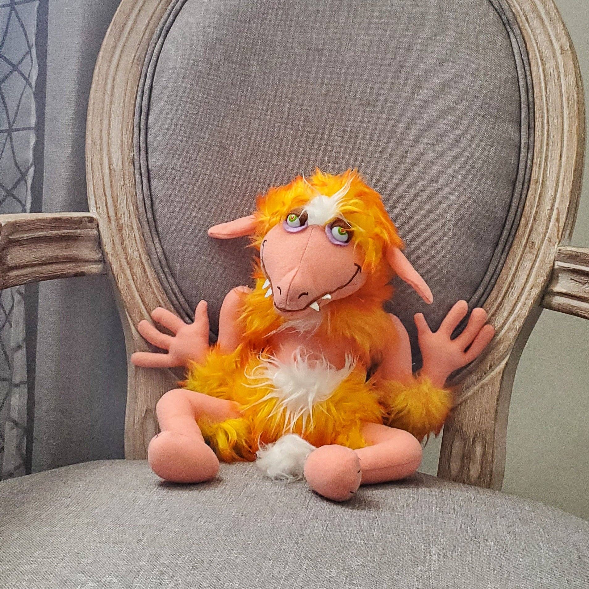 Kurated Korner - Vente Peluche – enfant et bébé - Figurine en peluche Firey de Labyrinth par Toy Vault7