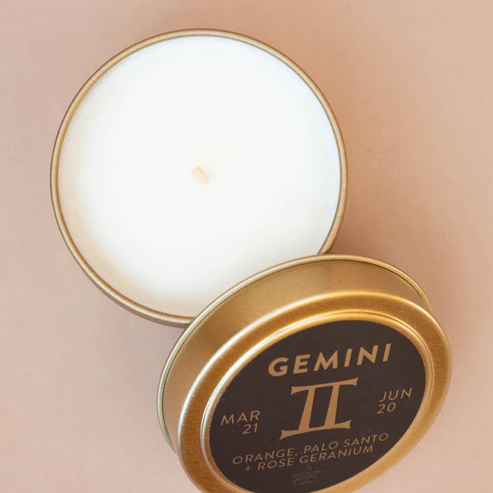 Modern Mystic Shop - Wholesale Travel Candles - Gemini Candle1