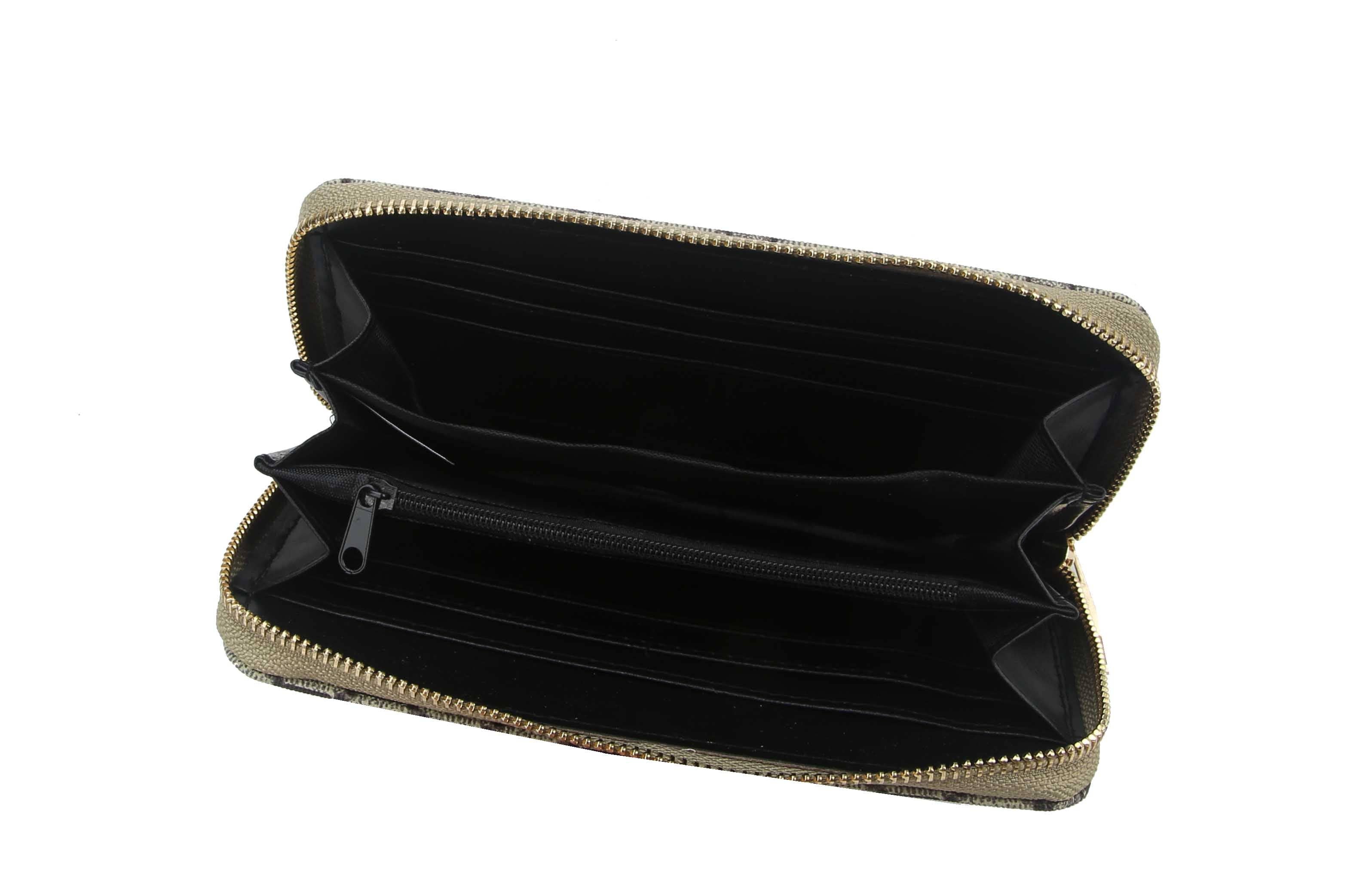 Handbag Factory Corp - Wholesale Wallet - Women's - Monogrammed Diamond Check Zip Around Wallet4