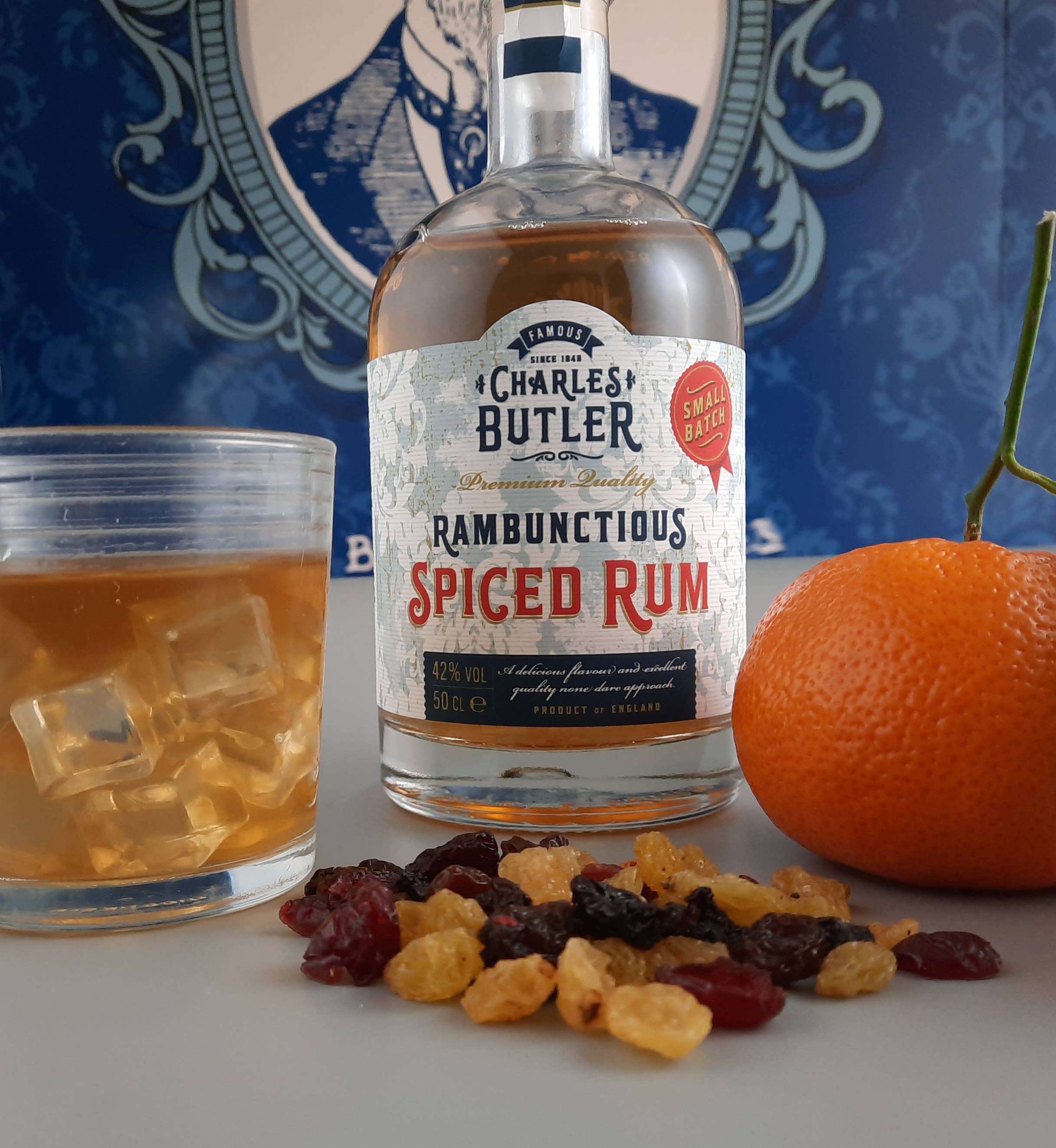Charles Butler – wholesale Rum – Charles Butler Spiced Rum 50cl 42%ABV1