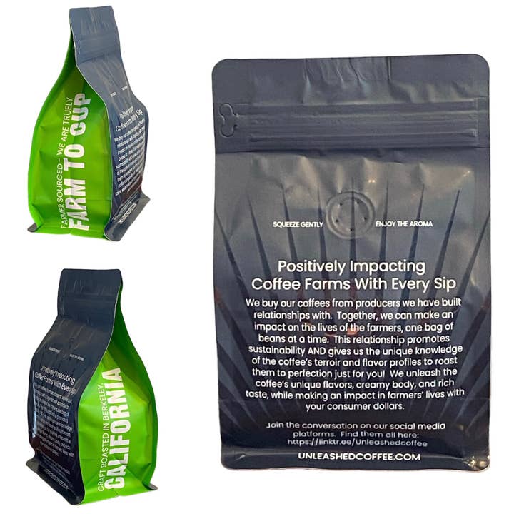 Unleashed Coffee Co LLC - Wholesale Coffee Beans - Light Roast Oro - Ethically Sourced Whole Bean Coffee6