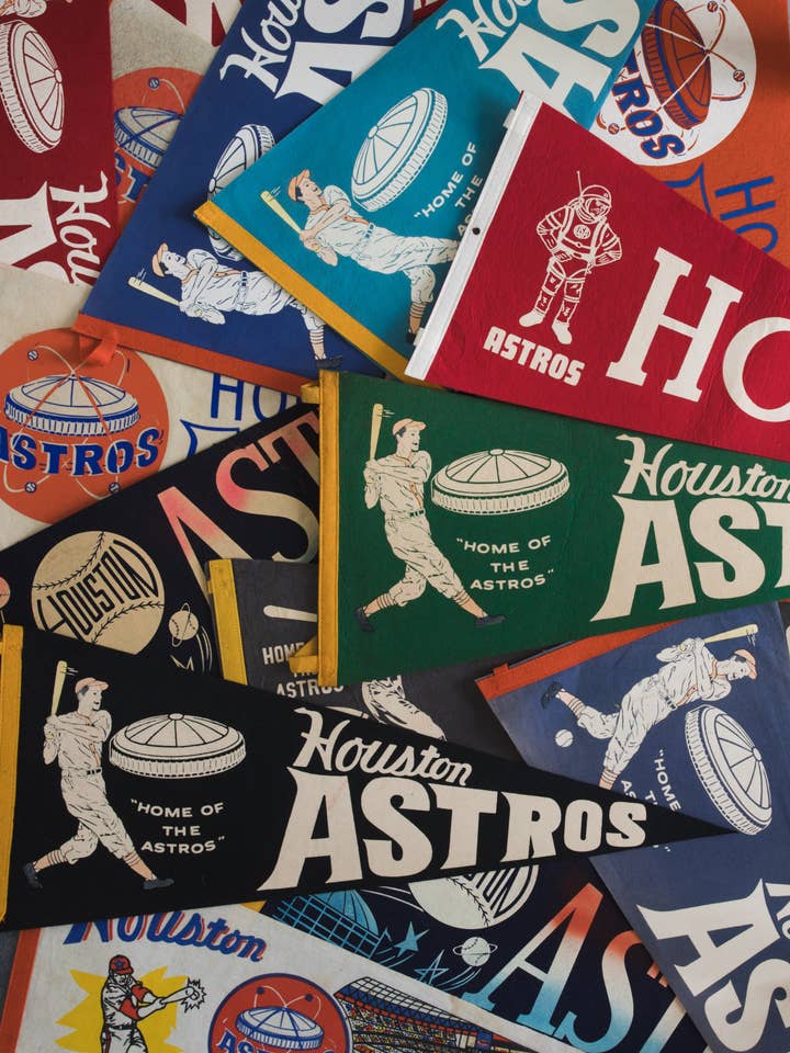 Houston Astros Print for wholesale by Felt Collectibles