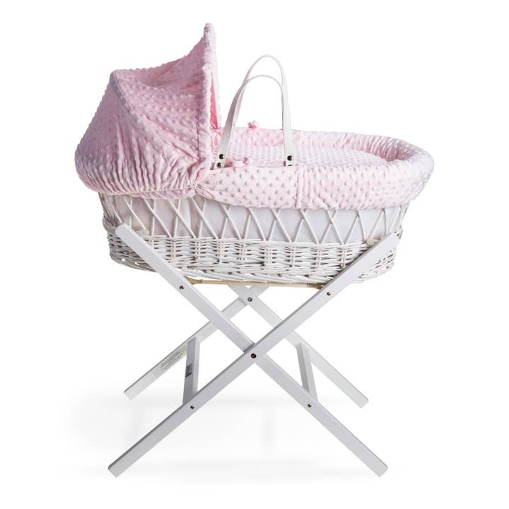 Clair De Lune - Wholesale Wieg - Baby - Kuiltje witte rieten Moses mand19