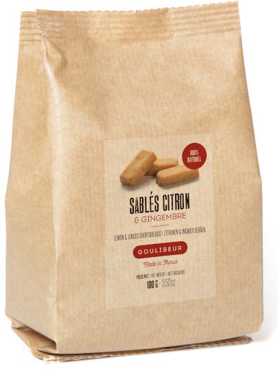 Goulibeur · Lemon-ginger sables for wholesale by French Feast