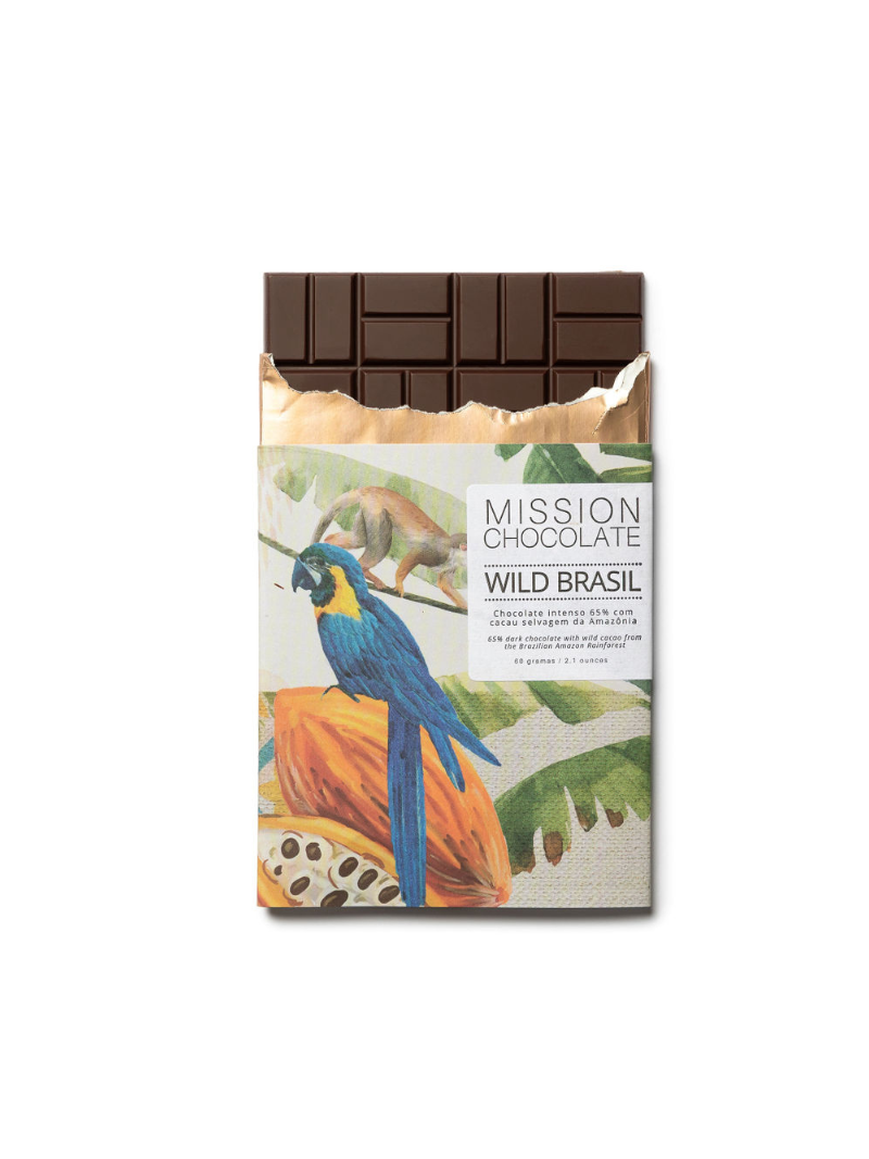 Mission Chocolate - Vente Barre chocolatée - Wild Brasil 65 %1