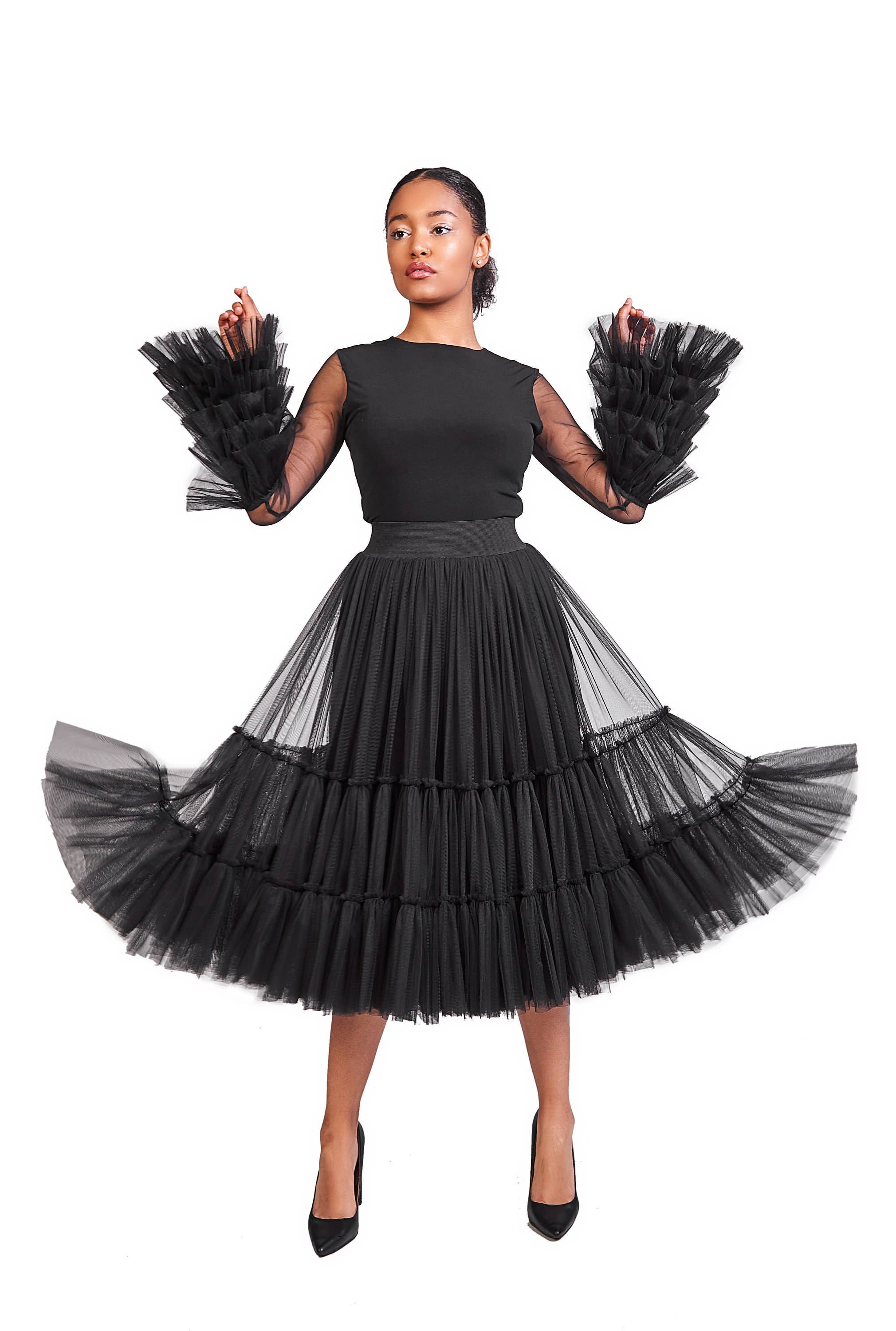 RALELE EOOD - Wholesale Skirt - Women's - Hipster Skirt, Pin Up Skirt, Secretary Skirt, Retro Skirt,0