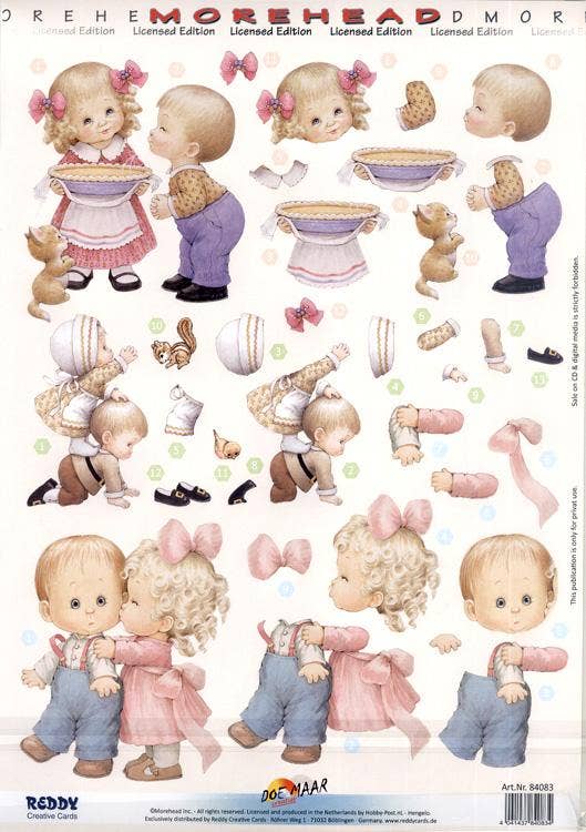 Ecstasy Crafts Distributing - Wholesale Craft Supplies - Morehead Pre-Cut 3D Sheets - Together0