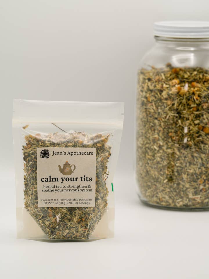 Calm Your Tits Herbal Tea | Relaxation & Stress Relief for wholesale by Jean's Apothecare