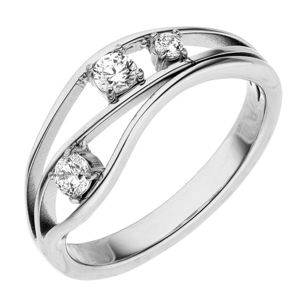 Schmuckgroßhandel - Vendita all'ingrosso Anelli multipietra - Lumina Ring | placcato in oro 18K2