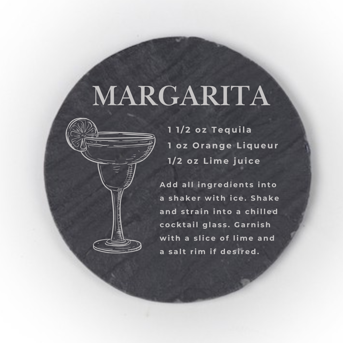 Nautically Northern - Wholesale Coasters - Classic Cocktail Recipe Coasters | Wood & Slate Bar Coasters8