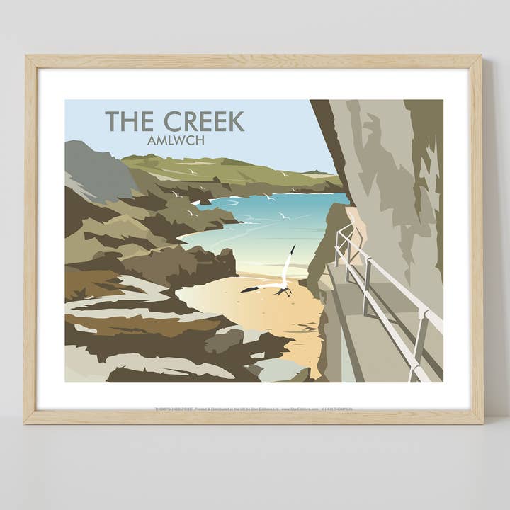 Star Editions – wholesale Art print – The Creek By Artist Dave Thompson - 11X14” Premium Art Print1
