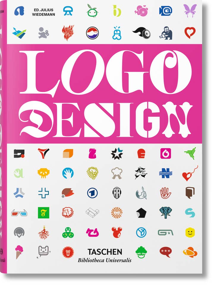 Logo Design (German, French, English) for wholesale by TASCHEN America